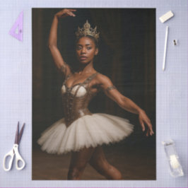 Papel De Seda Decoupage Steampunk Royal Ballerina Elegante