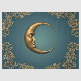 Papel De Seda Decoupage Tissue Moon