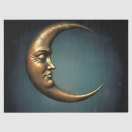 Papel De Seda Decoupage Tissue Moon