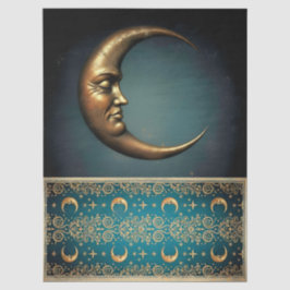 Papel De Seda Decoupage Tissue Moon