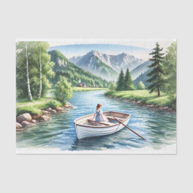 Papel De Seda decoupage tissue paper  (Frente )