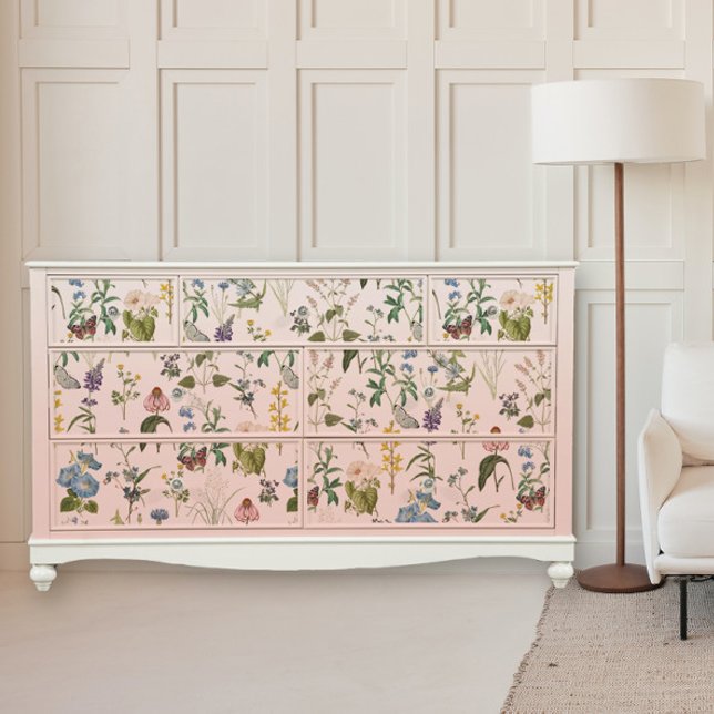 Papel De Seda Decoupage Vertical do Prado Floral de primavera Wi (Criador carregado)