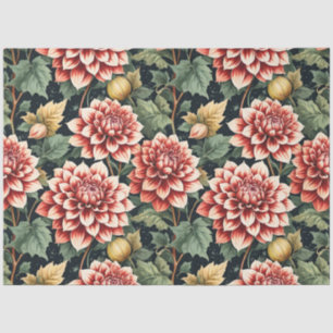 Papel De Seda Decoupage Vintage Elegante Florais Rústicos