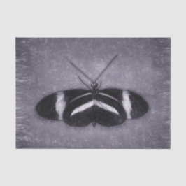Papel De Seda Decoupage Vitoriana da Borboleta Preta