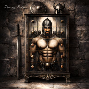 Papel De Seda Decoupage Warrior's Edge