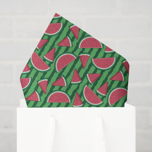 Papel De Seda Decoupage Watermelon Birthday (Sacola de presentes)