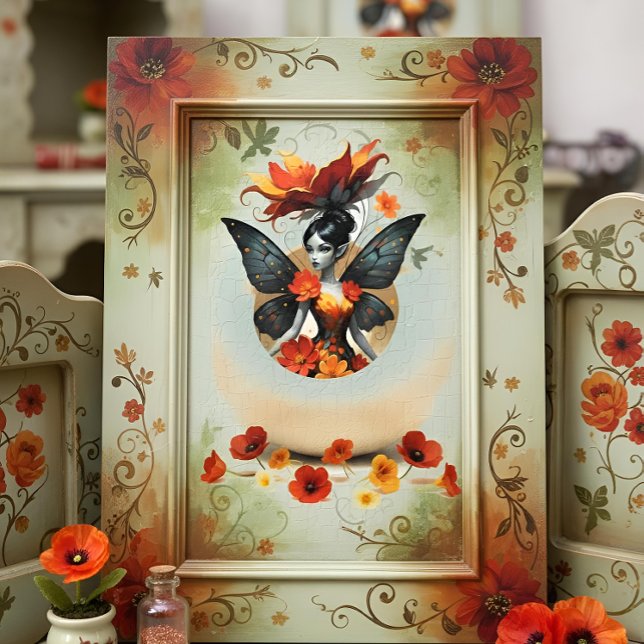 Papel De Seda Decoupage Whimsical Flower Fairy  (Criador carregado)