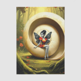 Papel De Seda Decoupage Whimsical Flower Fairy Seidenpapier