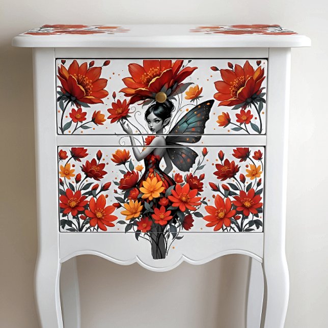 Papel De Seda Decoupage Whimsical Flower Fairy Seidenpapier (Criador carregado)