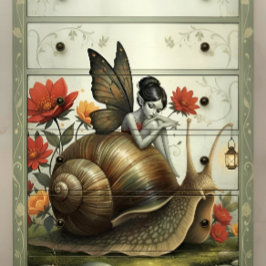 Papel De Seda Decoupage Whimsical Flower Fairy Seidenpapier