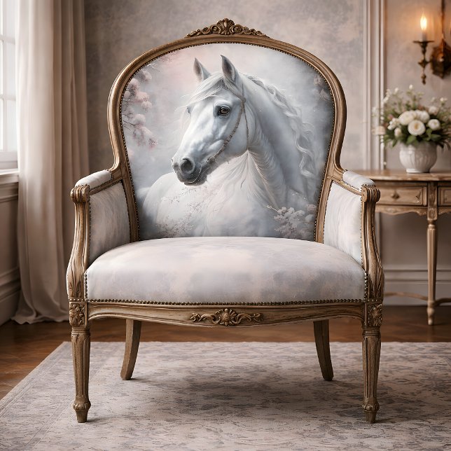 Papel De Seda Decoupagem do Garanhão de Inverno (Winter Stallion Decoupage Tissue Paper)