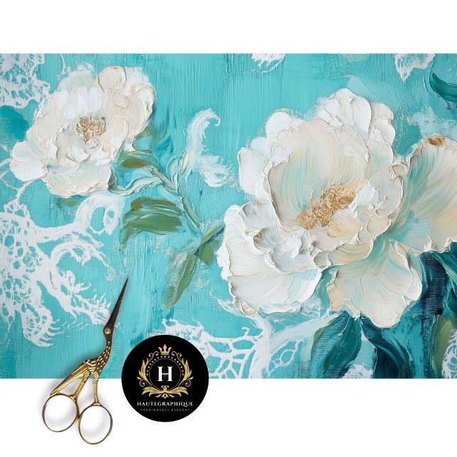 Papel De Seda Decoupagem Floral Vintage  (Criador carregado)