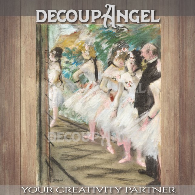 Papel De Seda Degas - A Decoupage do Balé (Criador carregado)