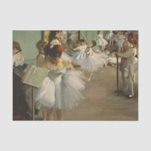 Papel De Seda Degas Aula de Dança Bailarinas Dançarinas Arte