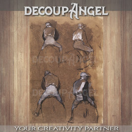 Papel De Seda Degas - Estudos de uma dissociação de Jockey