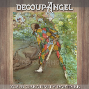 Papel De Seda Degas - Harlequin Decoupage