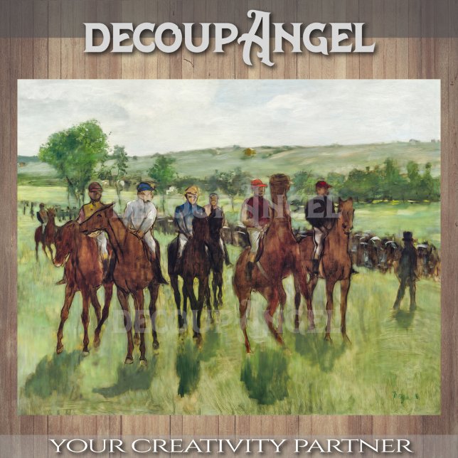 Papel De Seda Degas - O Desaparecimento Dos Cavaleiros (Criador carregado)