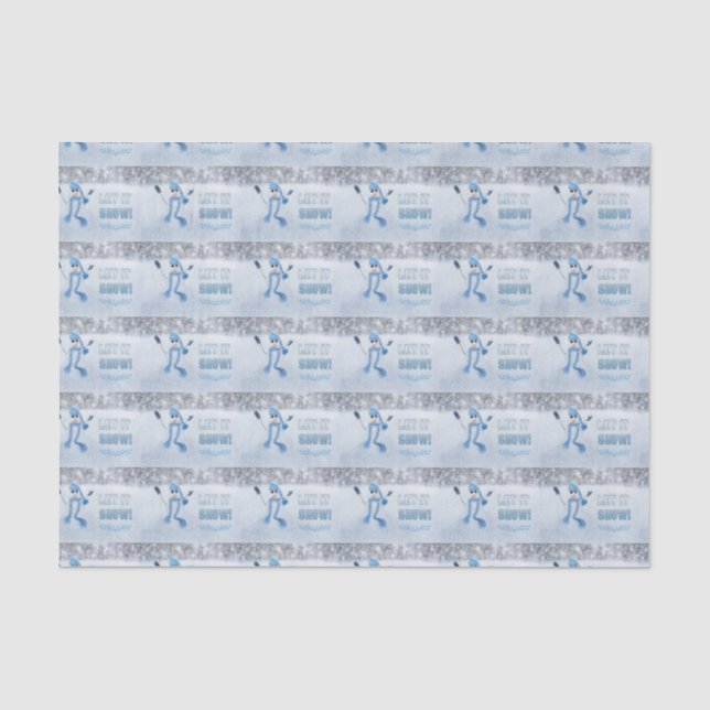 Papel De Seda Deixe nevar (Frente )