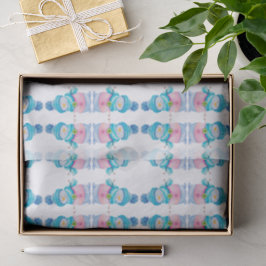 Papel De Seda Deixe Nevar Feliz Homem de Neve