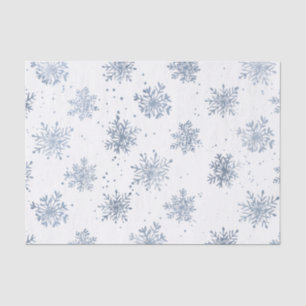 Papel De Seda Deixe Nevar Floco de Neve de Feriado