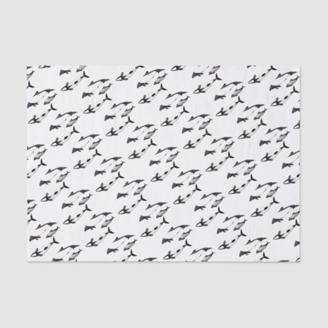 Papel De Seda Delfin de Commerson (Frente )