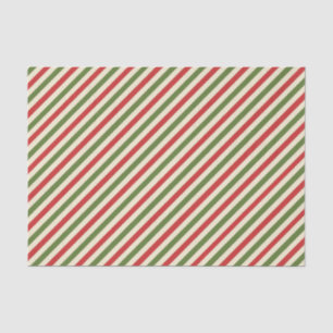 Papel De Seda Delgado Vintage Elegante Cane de Açúcar de Natal