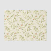 Delicar Creme Verde n Blush Botanical Patterno