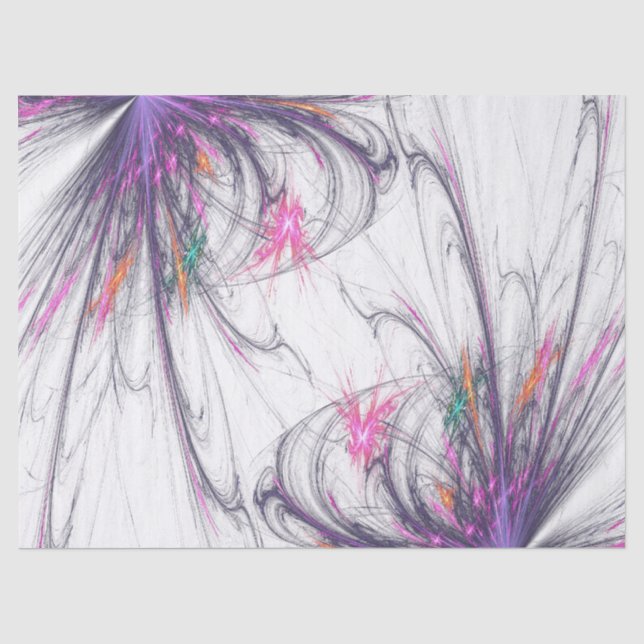 Papel De Seda Delicar Elegance Fractal (Frente )