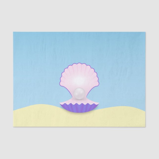 Papel De Seda Delicar Seashell (Frente )