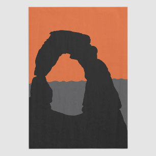 Papel De Seda Delicate Arch em Arches National Park - Utah, EUA