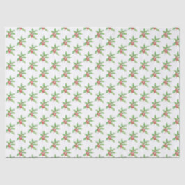 Papel De Seda Delicate Holly berries Christmas