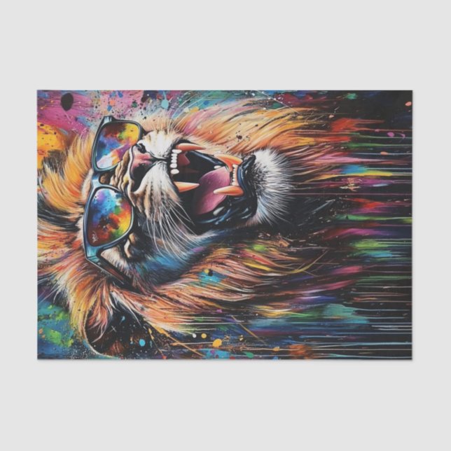 Papel De Seda Den15 do Leão (Frente )