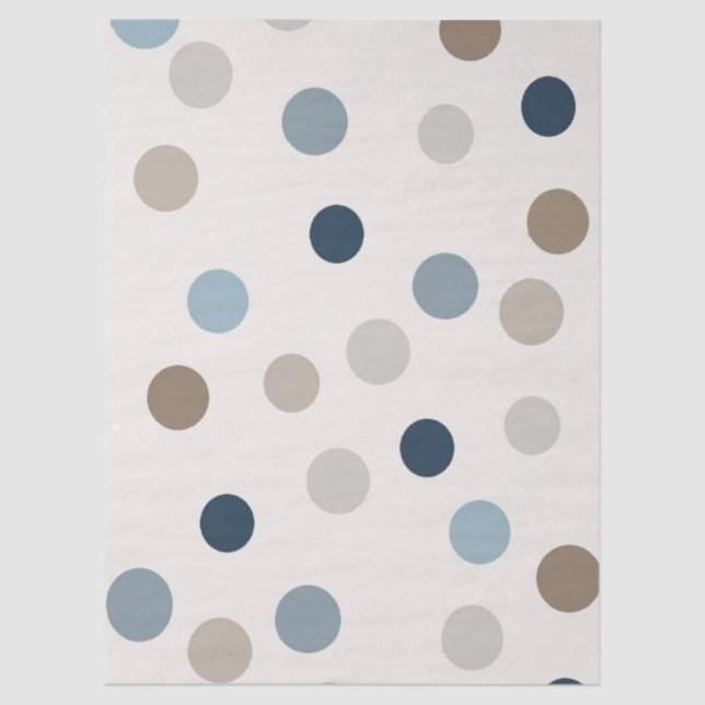 Papel De Seda Denim Patchwork Bear Gift Bag (Frente )