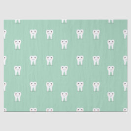 Papel De Seda Dente feliz de Kawaii