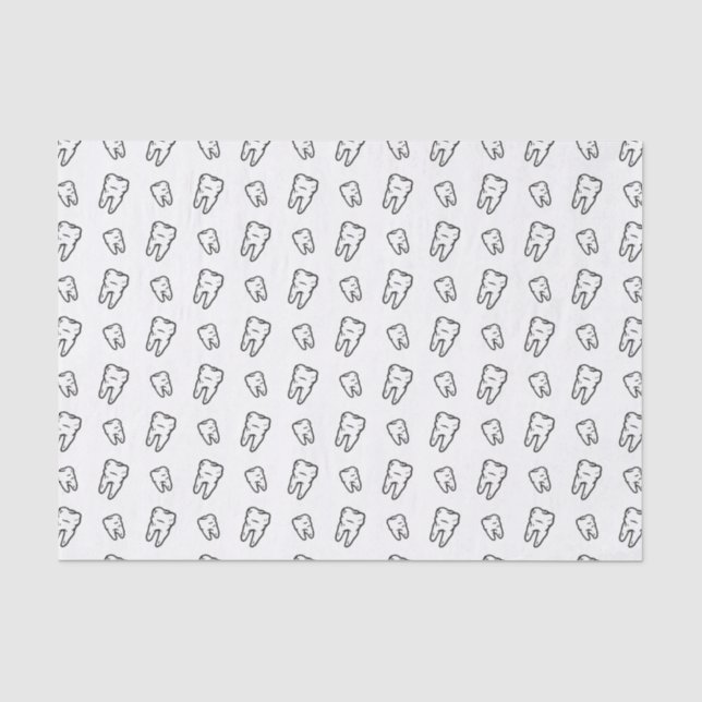 Papel De Seda Dentes (Frente )