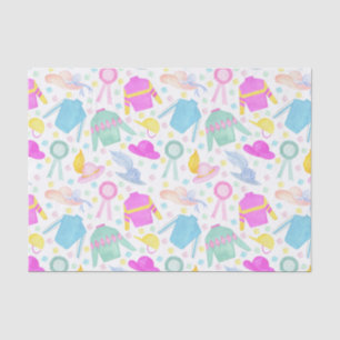 Papel De Seda Derby De Cores Aquáticas