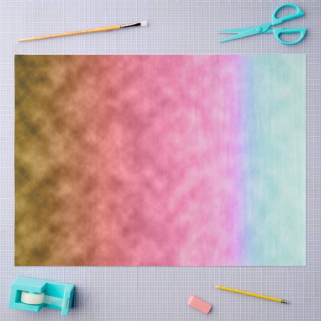 Papel De Seda Deriva Pastel (Arte )