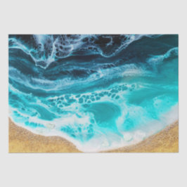 Papel De Seda Desacoplamento de praia