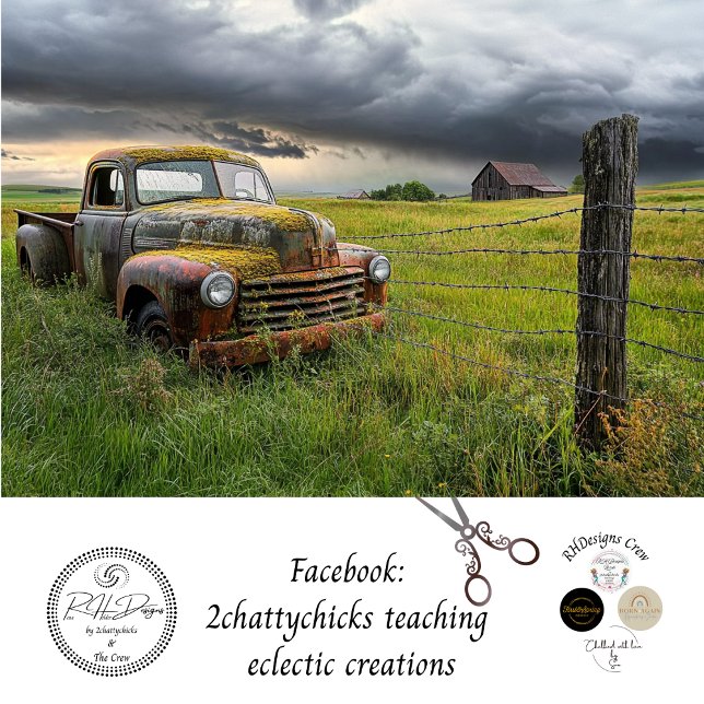 Papel De Seda Desacoplar o velho celeiro vermelho enferrujado e  (Criador carregado)