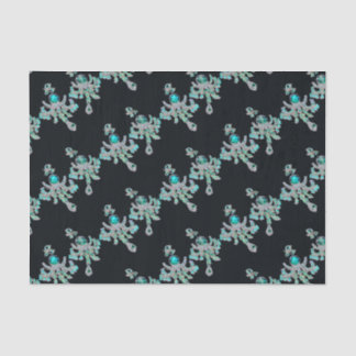 Papel De Seda Desanexação de joias espumantes