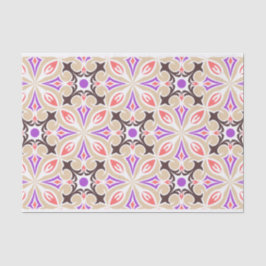 Papel De Seda Desanexação de padrões geométricos retrô