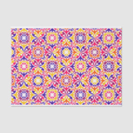 Papel De Seda Desanexação Geométrica do Padrão de abstrato