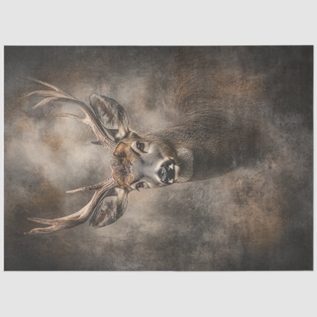 Papel De Seda Descamação de animais selvagens Retrato de grandes (Frente )