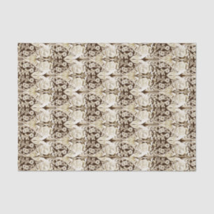 Papel De Seda Descamação do Padrão Floral Vitoriano Elegante