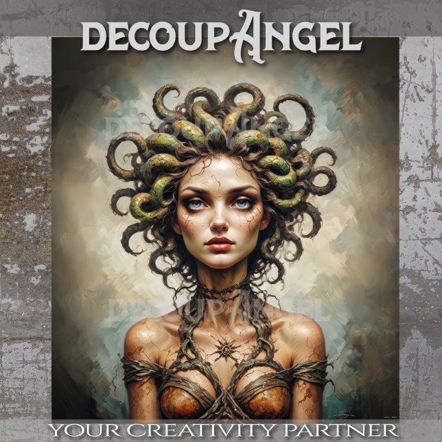 Papel De Seda Descaptação de Gaze da Medusa (Criador carregado)