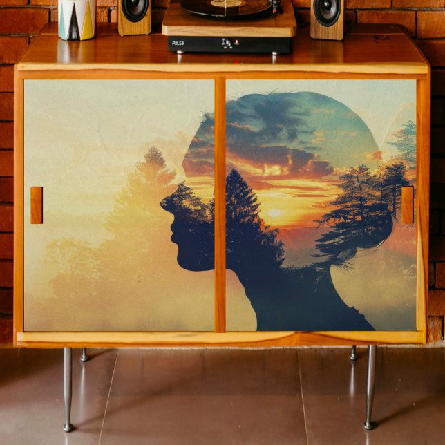 Papel De Seda Descaptação de mulheres na floresta (Criador carregado)