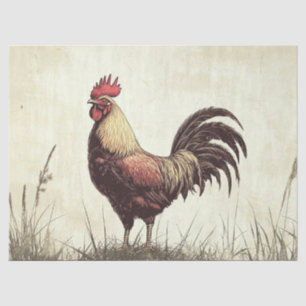 Papel De Seda Descarte de Tom de Vintage da Ilustração de Galeri