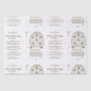 Papel De Seda Descoberta de 1609 de Rainha Bee que governa a col