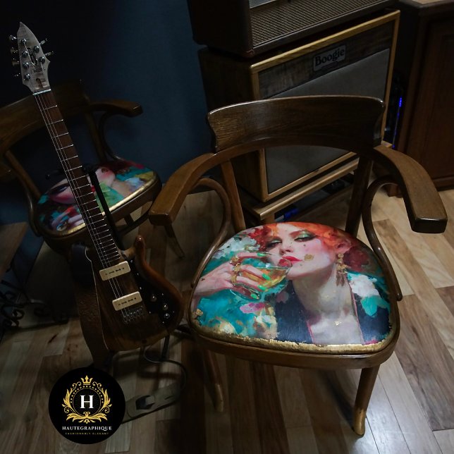 Papel De Seda Descodificação de coquetel de Limão Tropical Retro (Criador carregado)