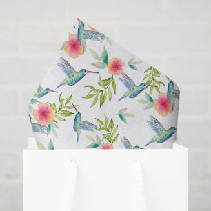 Papel De Seda Descolagem de Beija-flor